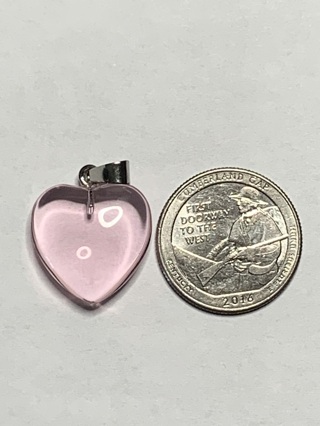 ♡HEALING STONE CHARM~#7~HEART-SHAPED~1 CHARM ONLY~FREE SHIPPING♡