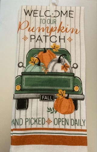 Fall Decorative Kitchen Towel # 3