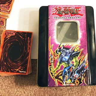 YuGiOh *rare* Purple Tin + 250 Cards Shonen Jumps Konami Trading Card Game Anime