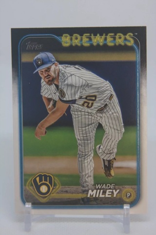 2024 Topps series 2 Milwaukee Brewers #671 Wade Miley