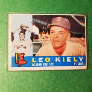 1960 - TOPPS EXMT - NRMT BASEBALL - CARD NO - 94 - LEO KIELY - RED SOX