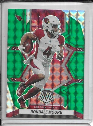 Rondale Moore 2022 Mosaic Mosaic Green #3