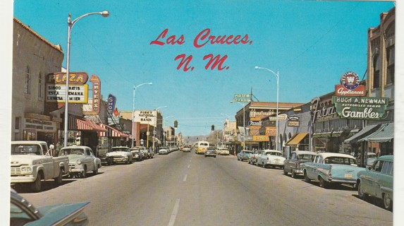 Vintage Used Postcard: C: 1963 Las Cruces, NM