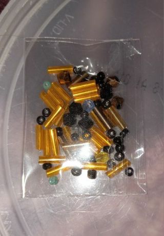 Beads lot as in pic new