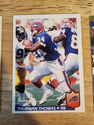 92 Fleer Thurman Thomas #33