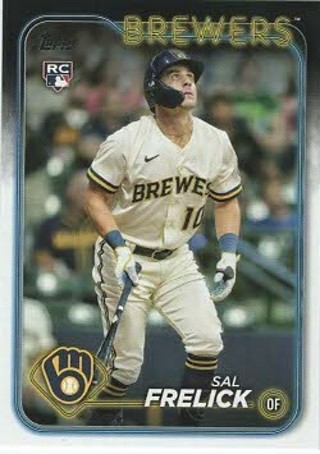 2024 Topps Sal Frelick Milwaukee Brewers RC #76!