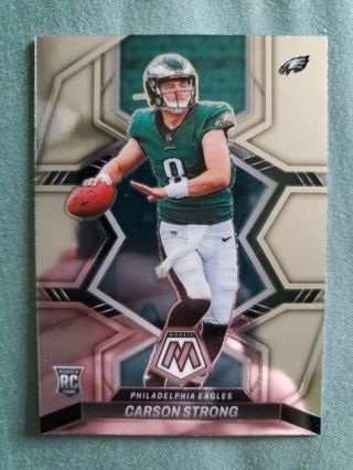 2022 Panini Mosaic Rookie Carson Strong