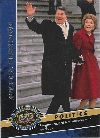 2009 Upper Deck 20th Anniversary #25 Ronald Reagan