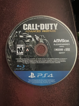Call of Duty: Advanced Warfare Sony PlayStation 4 Disk Only