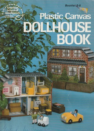 Plastic Canvas Leaflet/Booklet: Dollhouse Book