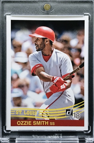 Ozzie Smith - 2018 Donruss RETRO #264 - St. Louis Cardinals [AA155]