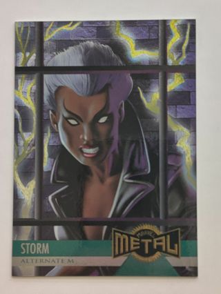 1995 Fleer Marvel Metal Storm Alternate M #135