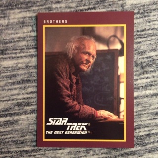 1991 Star Trek Next Generation SERIES II 25th Ann. Trading Card | BROTHERS | Card # 232