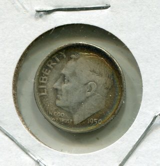 1950 S Roosevelt Dime-90% Silver!