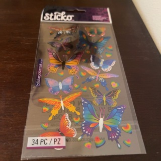 Sticko butterfly stickers 
