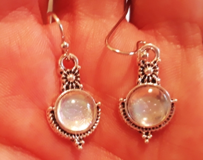 Brand new Pierced Earrings with Stone