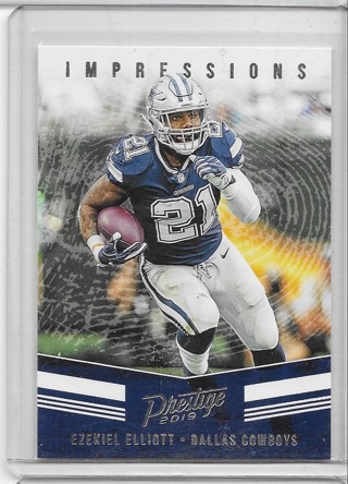 Ezekiel Elliott 2019 Prestige Impressions #IM-EE