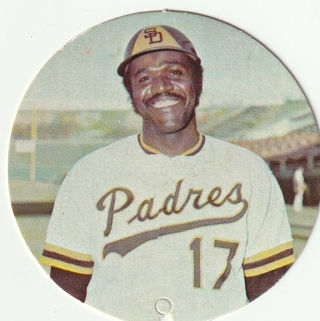 1974 MCDONALD'S DISC - NATE COLBERT - SAN DIEGO PADRES