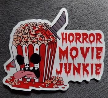 Horror Junkie Decal LARGE