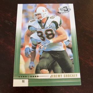 2002 Press Pass JE - [Base] - First Down #FD12  Jeremy Shockey