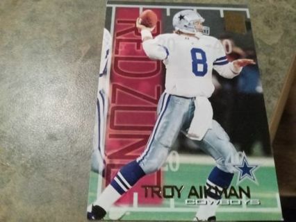 1994 TOPPS STADIUM CLUB TROY AIKMAN DALLAS COWBOYS FOOTBALL CARD# 520