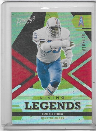 Elvin Bethea 2022 Prestige Living Legends Xtra Points Red #LL30 /449