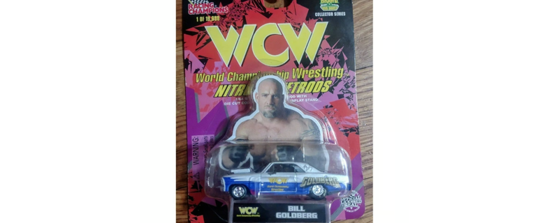 1999 WCW Nitro Streetrods Goldberg 1/64 Diecast Car