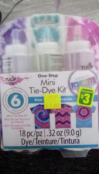 Mini Tie dye kit