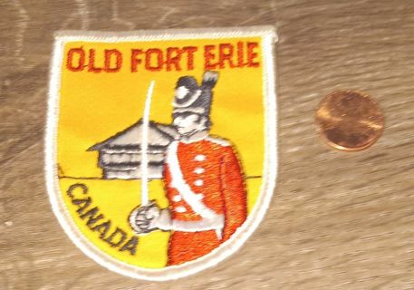 One sew-on patch Old Fort Erie Canada