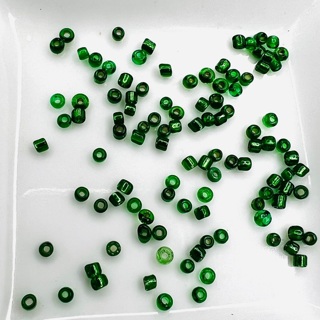 Royal Green Iridescent 2mm Seed Beads 