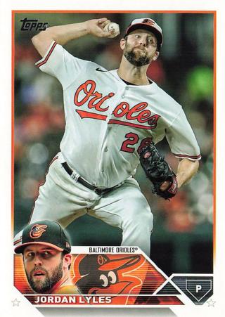 Tradingcard - MLB - 2023 Topps #212 - Jordan Lyles - Baltimore Orioles