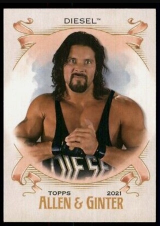 2021 Topps WWE Heritage - DIESEL Kevin Nash Allen & Ginter Insert AG-4