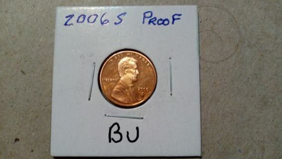 2006-S PROOF BEAUTIFUL UNCIRCULATED LINCOLN PENNY.. YOU DECIDE THE PRICE