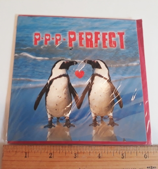 Penguin Love Card (w/Envelope)