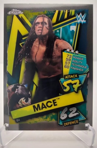 2021 Topps Chrome WWE Slam Attax #64 Mace wrestling card  Beastmode Collectabl