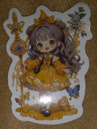 Anime Cute new one vinyl sticker no refunds regular mail only Very nice these are all nice