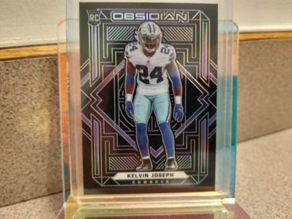 2021 OBSIDIAN HOBBY KELVIN JOSEPH 059/100 DALLAS COWBOYS