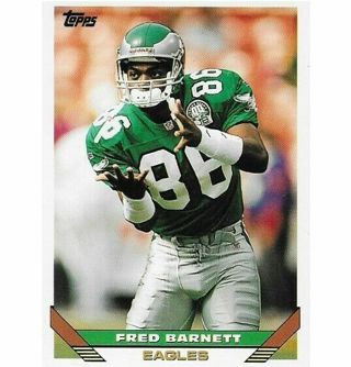 Fred Barnett 1993 Topps Philadelphia Eagles