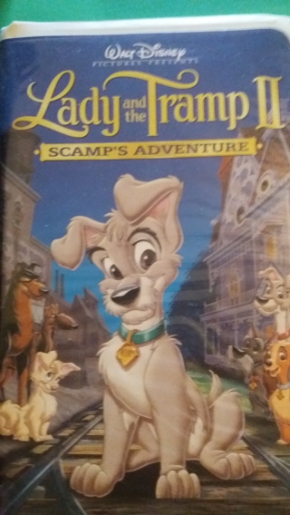 vhs lady and the tramp 2 free shipping