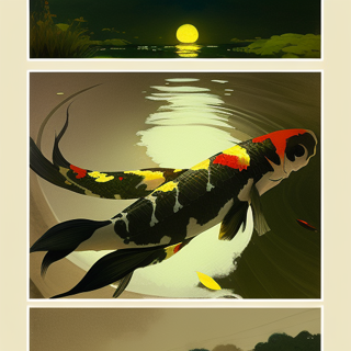 Listia Digital Collectible: Beautiful koi fish