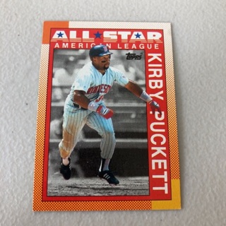 1990 Topps - [Base] #391 All-Star - Kirby Puckett