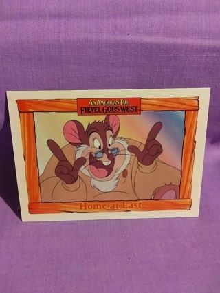 An American Tail Trading Card #75