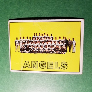 1967 - TOPPS BASEBALL CARD NO. 327 - CALIFORNIA TEAM - ANGELS