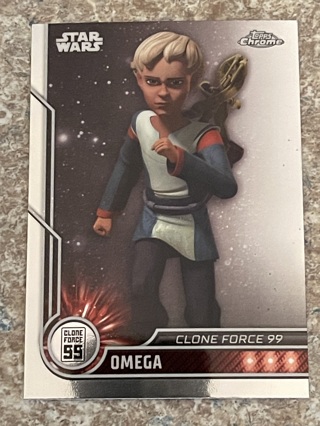 2023 STAR WARS Topps Chrome Base Card - OMEGA - #84