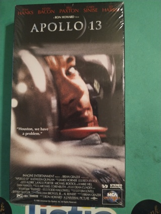 unopened vhs apollo 13 free shipping