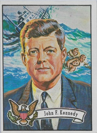  1972 Topps US Presidents #34 John F. Kennedy