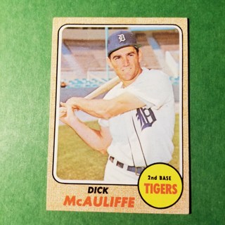 1968 - TOPPS BASEBALL CARD NO. 285 - DICK McAULIFFE - TIGERS