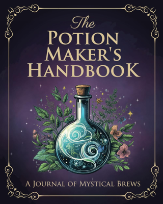 [NEW] The Potion Maker's Handbook: A Journal of Mystical Brews (Paperback) FREE SHIPPING