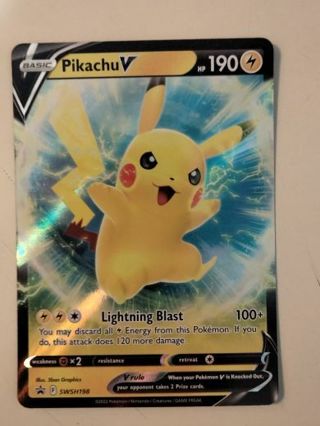 Pikachu v swsh 198 nm