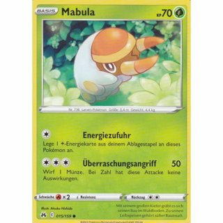 Tradingcard - Pokemon 2023 german Mabula 015/159 